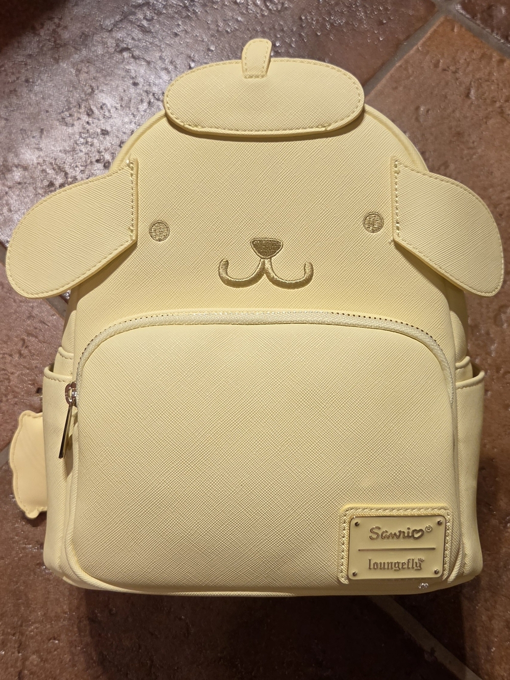 Loungefly Sanrio Pompompurin Monochrome Cosplay Mini Backpack